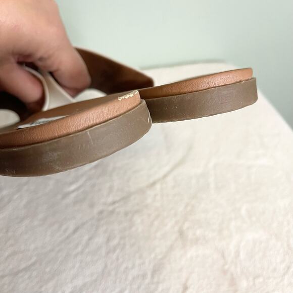 Steve Madden Women's Kastle Slide Sandal White Size 11M - Picture 5 of 12